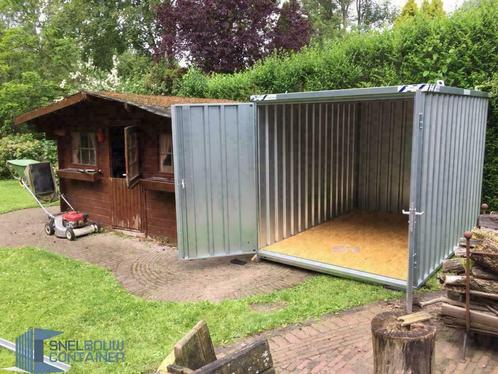 Metalen demontabele stalling 3x2M, Zakelijke goederen, Machines en Bouw | Keten en Containers
