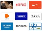 Gift cards, Cadeaukaarten, Reischeques inwisselen voor geld