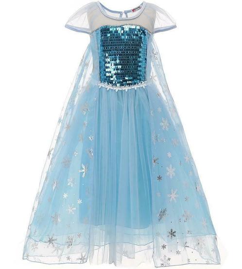Prinsessenjurk - Elsa jurk - Frozen - Kleedje, Enfants & Bébés, Costumes de carnaval & Déguisements, Envoi
