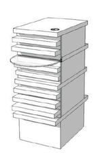 *TIP*  Rechte toonbank met blokjes voor en plank C-PMC-005, Ophalen of Verzenden