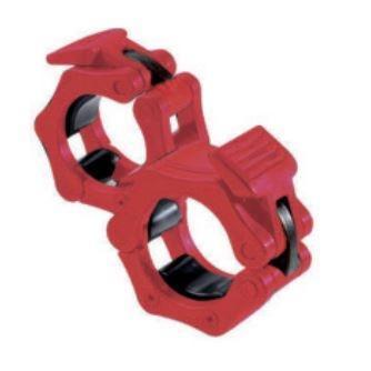 Toorx Fitness Lock Jaw Collars 50 mm CFSL Rood, Sports & Fitness, Équipement de fitness, Envoi