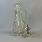 Carafe - Antiek Hollandse Karaf met Russisch slijpsel en, Antiquités & Art