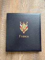 France - Lot de 4 albums et étuis DAVO pour timbres France, Gestempeld