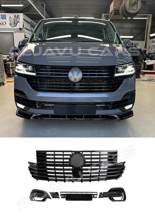 Glans zwart Front grill pakket voor Volkswagen T6.1 Transpor, Auto diversen, Tuning en Styling, Ophalen of Verzenden
