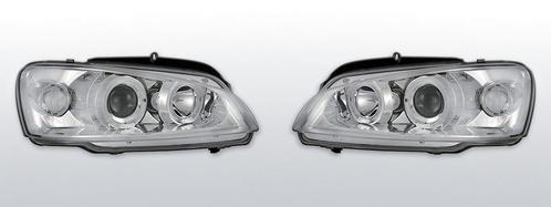 Koplampen Angel Eyes | Peugeot 106 1996-2003 | chroom, Auto-onderdelen, Verlichting, Nieuw, Peugeot, Verzenden