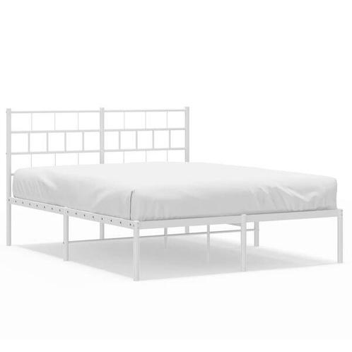 Kotstudenten opgelet! Bedframe deal: 60% korting! metaal..., Huis en Inrichting, Slaapkamer | Bedden, 120 cm, 200 cm, Wit, Nieuw