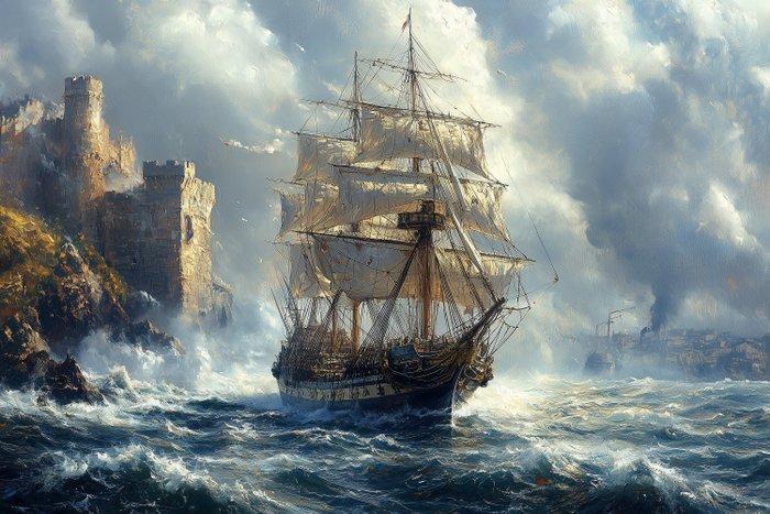 CoCo - Fortress of the Waves - XXL, Antiquités & Art, Art | Objets design