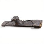 Zeer groot Japans tempelbeeldhouwwerk. - Keyaki (zelkova -