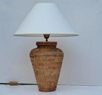 Tafellamp - Rattan - Vintage rattan table lamp, Antiek en Kunst