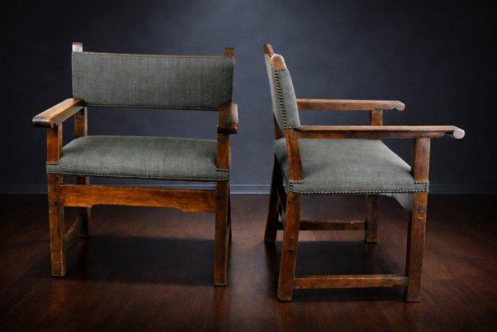 Fauteuil - Walnoot, Antiquités & Art, Antiquités | Autres Antiquités