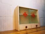 Medicijnkastje - EHBO-kast - Vurenhout, Antiek en Kunst