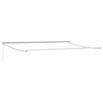 Markies Wit 4.5x3m | Retour Deal | 57% Korting NU!, Tuin en Terras, Verzenden, Nieuw, 250 cm tot 450 cm, Knikarmscherm