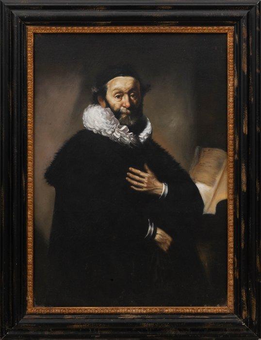 Rembrandt Harmensz. Van Rijn (1606-1669), After - Portrait, Antiek en Kunst, Kunst | Schilderijen | Klassiek