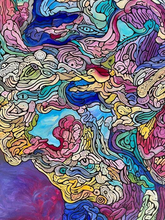 Roger Haus - Cats Mind II - XL - SPECIAL, Antiek en Kunst, Kunst | Designobjecten