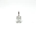 Zonder minimumprijs - Hanger - 14 karaat Witgoud - 1.09ct.