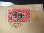 Réunion 1915 - Toeslag terugbetaald op brief - Yvert n°81c, Postzegels en Munten, Gestempeld