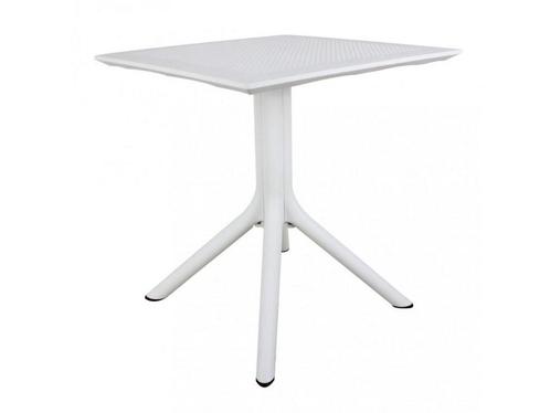 Cosma Outdoor Living Tuintafel Vierkant 70x70x75 cm Wit –, Huis en Inrichting, Woonaccessoires | Overige, Nieuw, Verzenden
