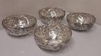 Luen Hing Chinese Export Silver - Kom (4) - .900 zilver, Antiek en Kunst