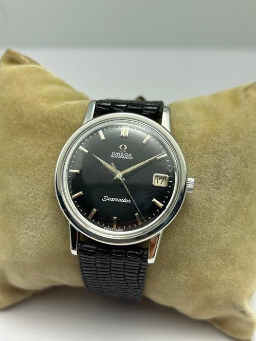 Omega - Seamaster Black Dial - 166.033 - Heren - 1970-1979, Handtassen en Accessoires, Horloges | Heren