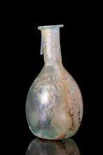 Oud-Romeins Glazen fles - Eeuwenoude uitmuntendheid op het