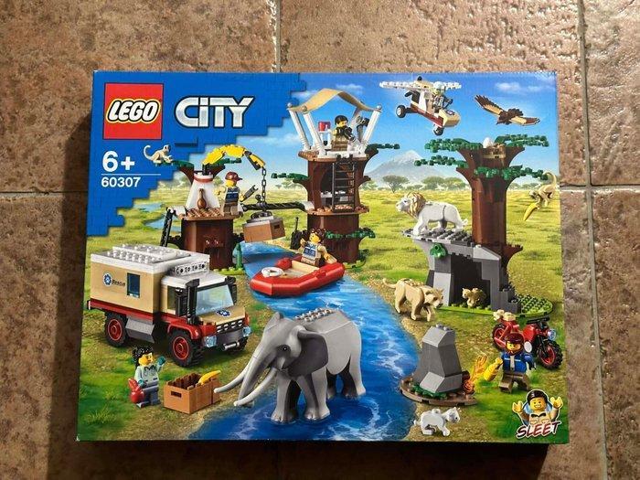 Lego Set - 60307 - City - Campo di soccorso animali, Kinderen en Baby's, Speelgoed | Duplo en Lego