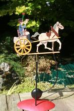 Beeldje - Balance-toy postkoets - Metaal, Antiek en Kunst, Antiek | Speelgoed
