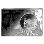 Tsjaad. 1 oz 1000 CFA Chad Sovereign Silver Coin-bar Set