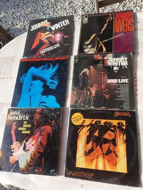 Jimi Hendrix & Related, Johnny Winter, Santana - Différents, CD & DVD, Vinyles Singles