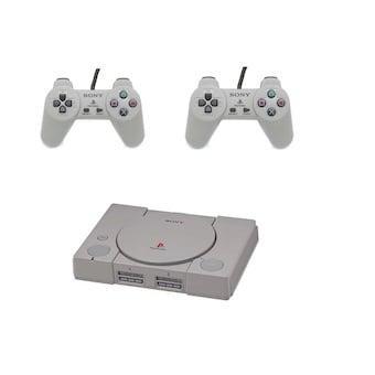 Playstation 1 Classic Console + 2 Sony Controllers, Consoles de jeu & Jeux vidéo, Consoles de jeu | Sony PlayStation 1, Enlèvement ou Envoi