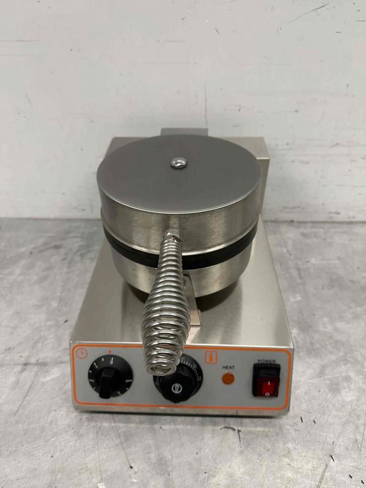 RVS Wafelijzer hartjes met timer 230V Horeca, Zakelijke goederen, Horeca | Keukenapparatuur, Ophalen of Verzenden