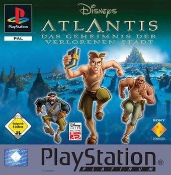 Disneys Atlantis de Verzonken Stad (PS1 Games), Games en Spelcomputers, Games | Sony PlayStation 1, Zo goed als nieuw, Ophalen of Verzenden