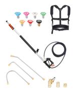 VEVOR Hogedrukreiniger telescopische toverstaf, 6,4 m, 4000, Verzenden, Nieuw