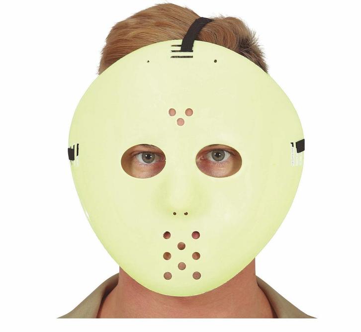 Halloween Masker Glow In The Dark, Hobby en Vrije tijd, Feestartikelen, Nieuw, Verzenden