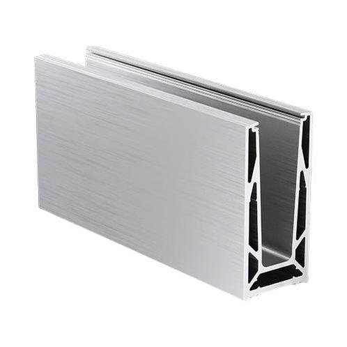 Glazen balustrade vloermontage 1.0kN-2500 mm-Aluminium, Doe-het-zelf en Bouw, Glas en Ramen, Nieuw, Verzenden