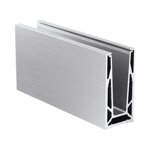 Glazen balustrade vloermontage 1.0kN-2500 mm-Aluminium, Doe-het-zelf en Bouw, Glas en Ramen, Nieuw, Verzenden