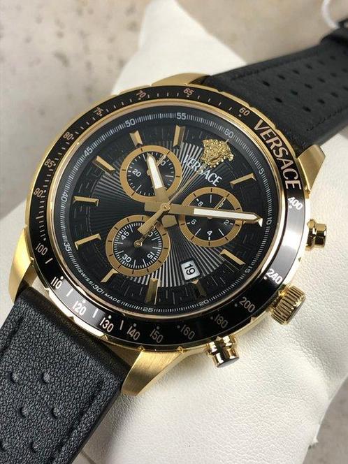 Versace - Sport Chrono Chronograph - VEZCA02 24 - Heren -, Handtassen en Accessoires, Horloges | Heren