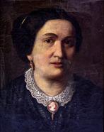 Giuseppe Patania (1780 – 1852) - Ritratto di donna, Antiek en Kunst