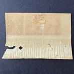 France - Yvert 138 Semeuse 10c rouge bande de 3 non, Gestempeld