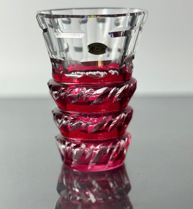 Val Saint Lambert - Vaas - Kristal - Kristallen vaas, Antiquités & Art, Antiquités | Verre & Cristal
