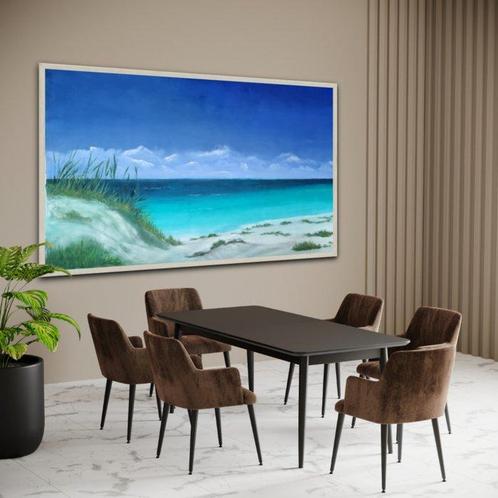 Alla Faber - Peaceful Shoreline 2, XXL, Antiek en Kunst, Kunst | Schilderijen | Modern