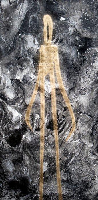 RAM - Absolute Beginners - Gold, Antiquités & Art, Art | Peinture | Moderne