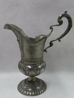 Kan (2) - Tin, Pewter - wijnhouder en schenkkan, Antiek en Kunst