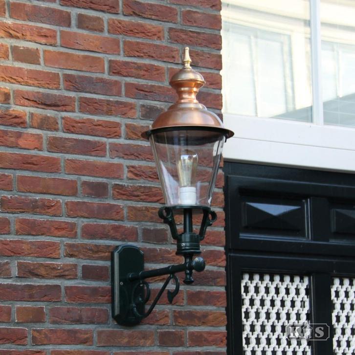 Buitenverlichting wand rond Buitenlamp Baarn L, Tuin en Terras, Buitenverlichting, Verzenden