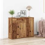 vidaXL Dressoir 88x30x70 cm spaanplaat oud hout, Verzenden, Nieuw