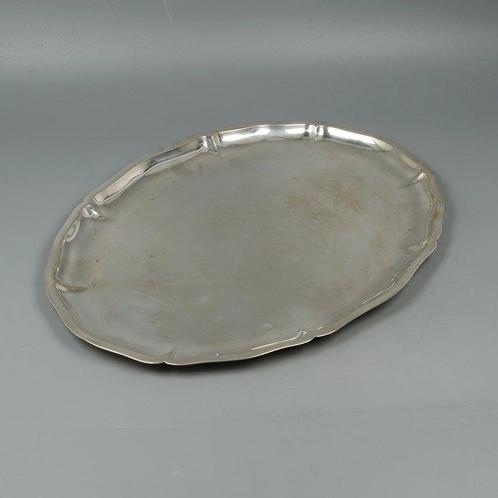 Gebrüder Kühn - Dienblad - .835 zilver, Antiek en Kunst, Antiek | Zilver en Goud