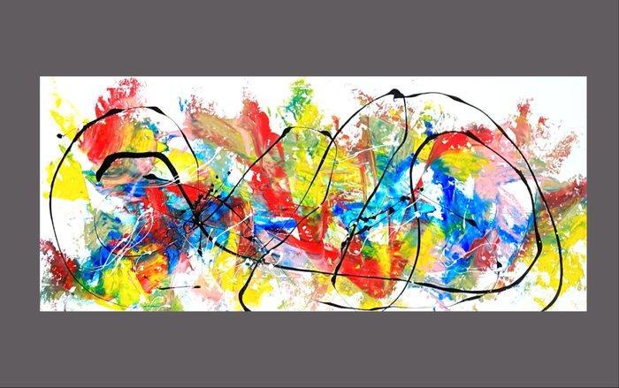 Alberto Stocco - Abstract, Antiek en Kunst, Kunst | Schilderijen | Modern