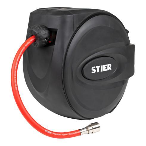 Stier SST-15 - persluchtslang in wandbox - 15 meter -, Bricolage & Construction, Électricité & Câbles, Envoi
