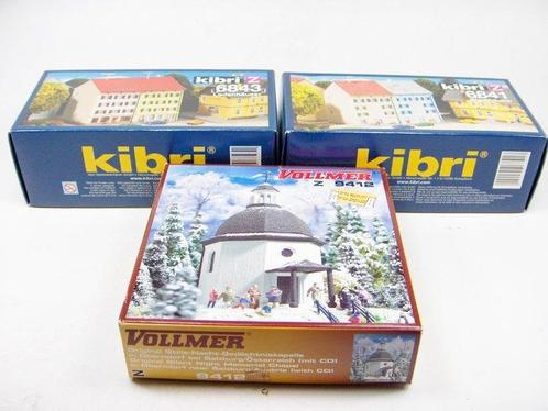 Kibri, Vollmer Z - 9412/6843/6841 - Décor - 3 boîtes de, Hobby en Vrije tijd, Modeltreinen | H0