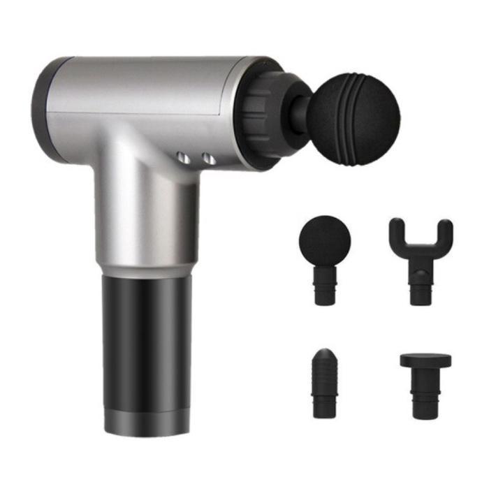 Professioneel Massage Apparaat Gun - 4 Standen - 4 Koppen -, Sport en Fitness, Massageproducten, Nieuw, Verzenden