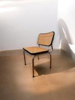 Stoel - Hout, Staal, Weens stro - Vier vintage stoelen